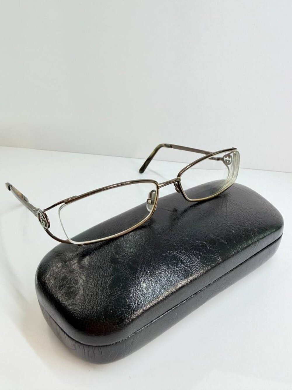 Gucci Designer Prescription Eyeglasses – Brown Tortoise Metal Frame | Made in It